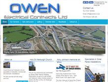 Tablet Screenshot of owenec.co.uk